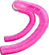 Supacaz - Super Sticky Kush Bling Stuurlint Pink inclusief Aluminium Stuurplug