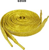 Beste Veters - Veters goud - Veters glitter - Veters feestdagen - Glitterveters - Veters 120 cm - Glitterveters goud - Kado - Gold