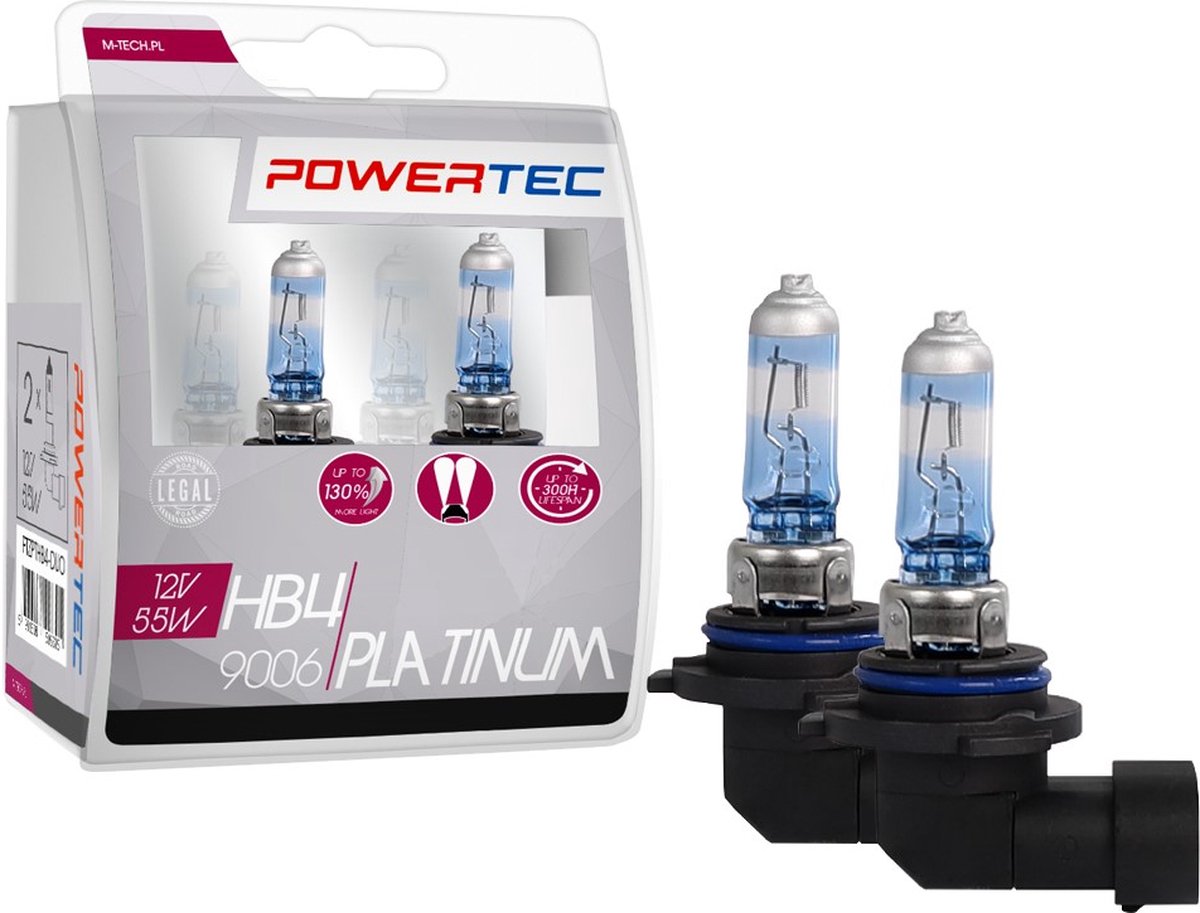 Powertec HB4 12V Platinum +130% - Set