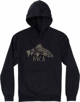 Rvca Downstream Hoodie - Black