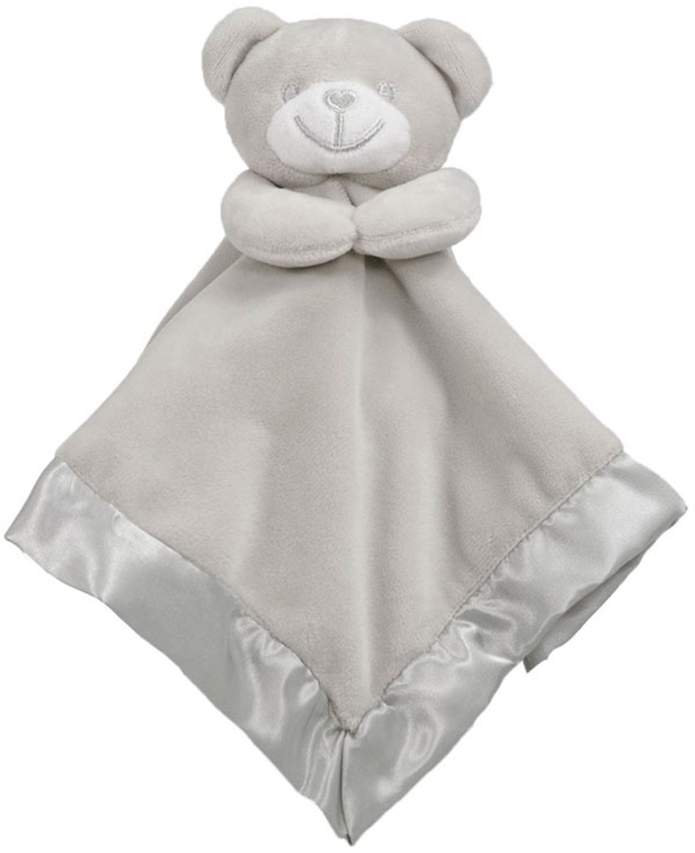 Soft Touch Knuffeldoekje Beertje 38 Cm Grijs