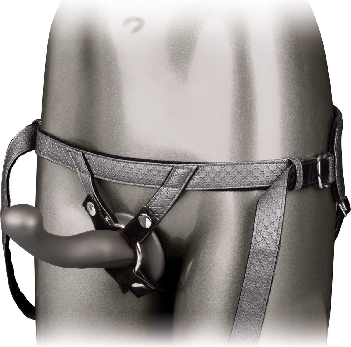 Goedkoopste CalExotics - The Royal Sensual Set - Strap On Harness Grijs