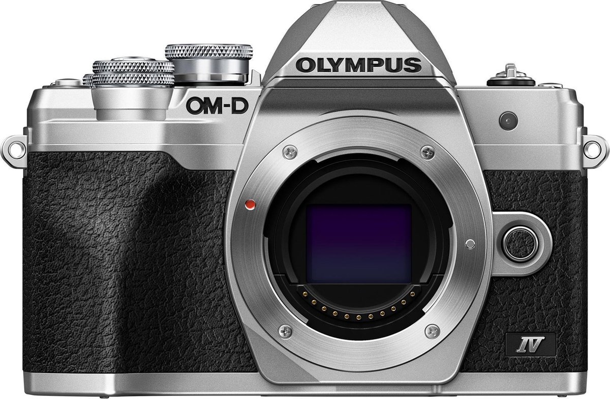 Bol.com Olympus OM-D E-M10 Mark IV - Systeemcamera - Body - Zilver aanbieding