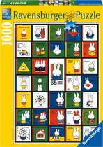 Ravensburger Challenge Puzzle 65e anniversaire de Miffy - Puzzle - 1000 pièces