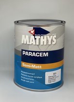 Peinture murale acrylique semi-mate Mathys Paracem - Coquille d'oeuf 321 - 0,75 L