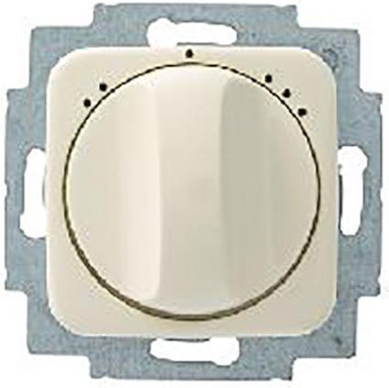 Elektropositief Lift Kort geleden BUSCH-JAEGER type Reflex SI inbouw ventilatorschakelaar 3 standen | CREME |  bol.com