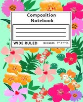 Composition Notebook Wide Ruled