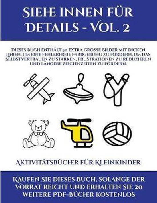 Aktivitatsbucher Fur Kleinkinder (Siehe Innen Fur Details -  ... - cover