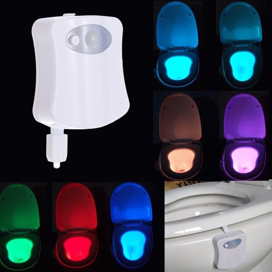 behandeling Persona Mos WC verlichting LED | Toilet verlichting LED | Toiletpot verlichting LED | WC  pot... | bol.com
