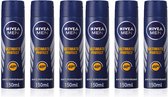 Nivea Men Ultimate Protect Deodorant Spray 6x150ml - Voordeelverpakking