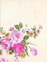 Sketchbook 300 Pages: The World's Second Largest Sketchbook 8.5'' x 11'' (Floral Softcover)