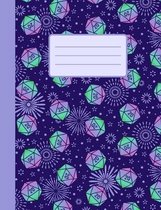 Tossed d20 Composition Notebook