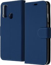 Accezz Wallet Softcase Booktype Huawei P Smart (2020) hoesje - Blauw