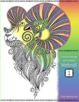 Livre de coloriage pour adultes Mehndi