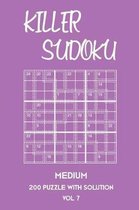 Killer Sudoku Medium 200 Puzzle With Solution Vol 7
