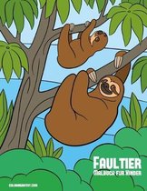 Faultier-Malbuch fur Kinder