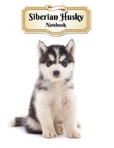 Siberian Husky Notebook: Puppy - Composition Book 150 pages 8.5 x 11 in. - 5x5mm Graph Paper - Writing Notebook - Grid Paper - Soft Cover - Dra