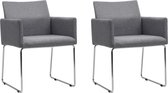 Eetkamerstoelen 2 stuks (Incl LW anti kras viltjes) - Eetkamer stoelen - Extra stoelen voor huiskamer - Dineerstoelen - Tafelstoelen
