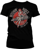 Bitchin' Rides Dames Tshirt -M- Salt Lake City Zwart