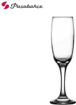 Champagne glazen - 6 stuks - 210 ML