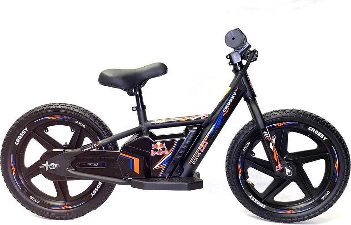 CROSSY Electrische Balance Bike / Loopfiets 12 inch Oranje Blauw | bol.com