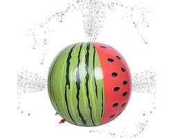 Bal - Water - Groot 60cm ! - water spuit - watermeloen - opblaasbaar - speelgoed bal - strandbal - outdoor - spel