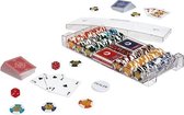 Dal Negro Pokerset Luxe 41,5 Cm Plex Transparant 6-delig