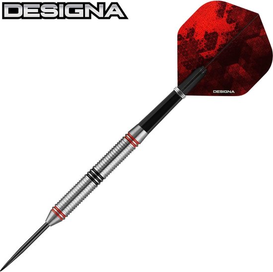 Designa Darts Vampires V2 Black & Red M4 26 gram van Designa — afbeelding 3