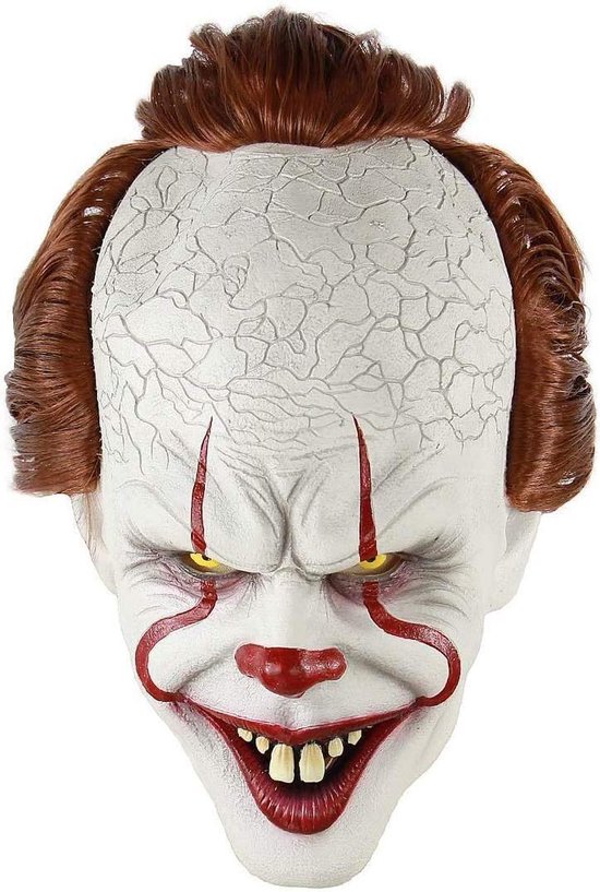 kip Autonoom Minimaliseren Halloween Masker – Killer Clown - Horror Clown | bol.com