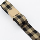 5 METER Tartan Elastiek 40mm