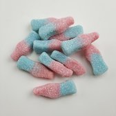 Astra Sweets Zure Bubblegum Colaflesjes Snoep - 3kg - Blauw - Roze - Zuur