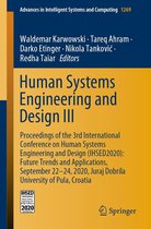 Advances in Intelligent Systems and Computing 1269 - Human Systems Engineering and Design III