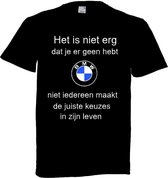 BMW t-shirt maat XL