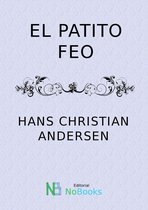 Boek 'El Patito Feo' van Hans Christian Andersen, met sierlijke ornamenten en het logo van Editorial Nobooks.