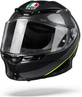 Agv K6 Max Vision Minimal Gunmetal Black Yellow Fluo  Integraalhelm - Motorhelm - Maat M/S