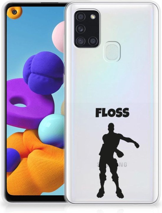 Smartphone hoesje Samsung Galaxy A21s Telefoontas Floss Fortnite | bol.com
