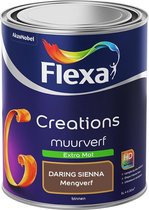 Flexa Creations Muurverf - Extra Mat - Mengkleuren Collectie - Daring Sienna - 1 liter