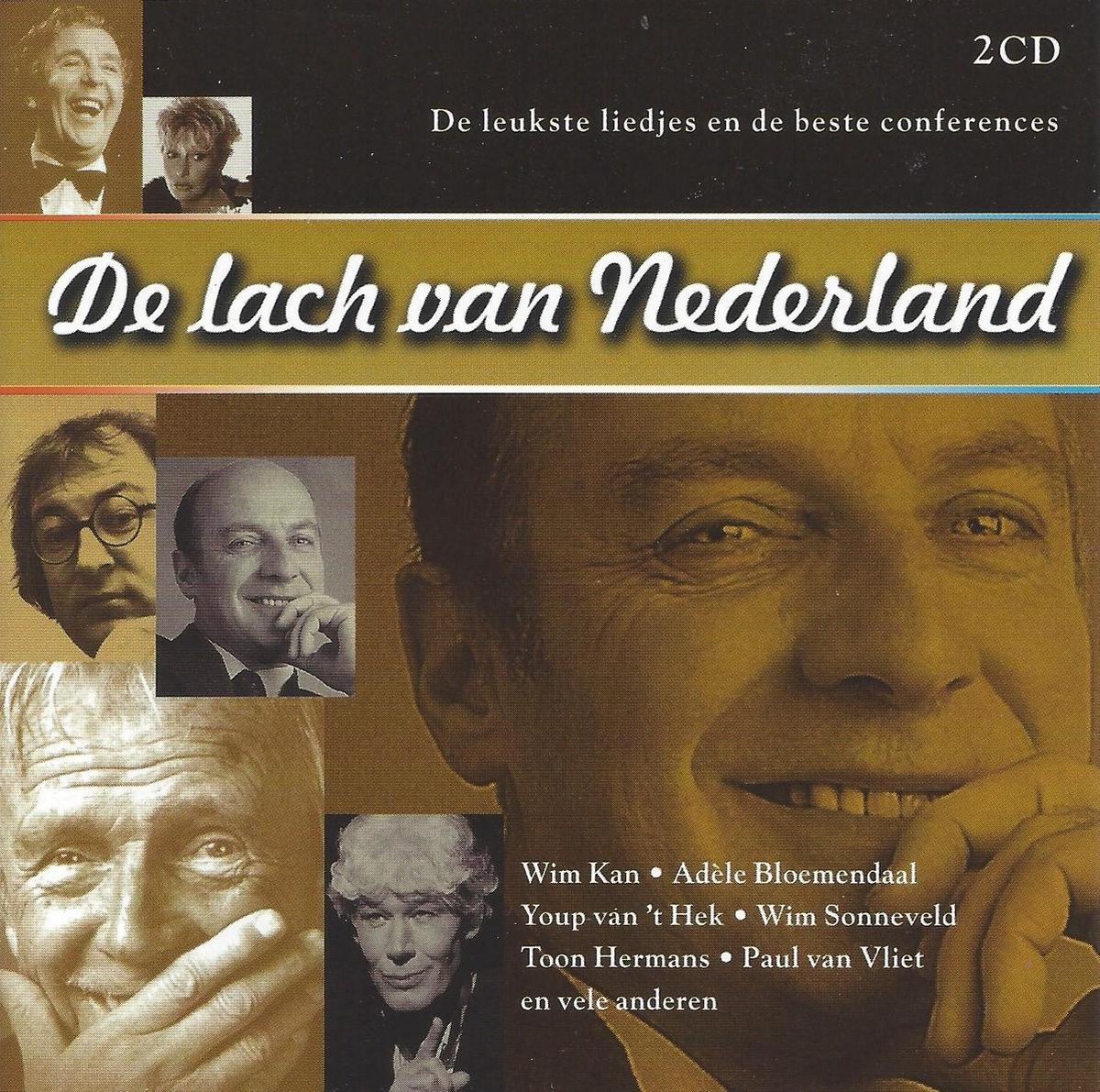 De Lach Van Nederland, various artists CD (album) Muziek