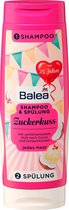 Balea Shampoo & Conditioner (Twinpack) Zuckerkuss - geur van kokos en schuimkussen (2x150ml) (300 ml)