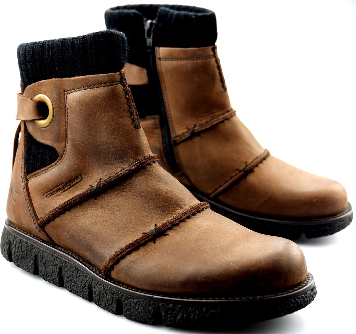 Camel Active 704.13.01 dames enkellaars - WARM GEVOERD - bruin - maat 37 |  bol.com
