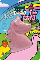 Kneipp naturkind 3D Badbruistablet Unicorn Paradise met natuurlijk aardbei-extract, druivenpitolie en avocado-olie (85 g )