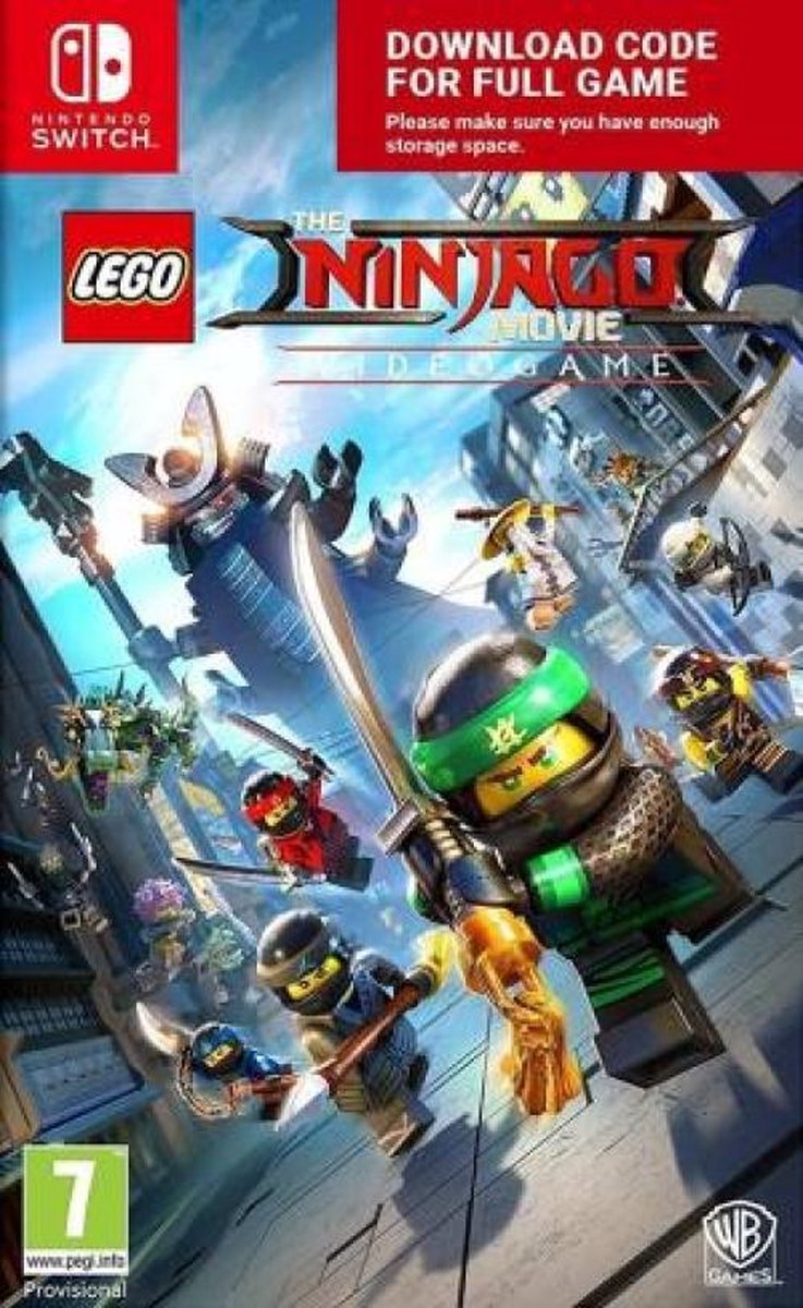 Warner Bros The LEGO NINJAGO Movie Videogame Standaard Engels Nintendo Switch
