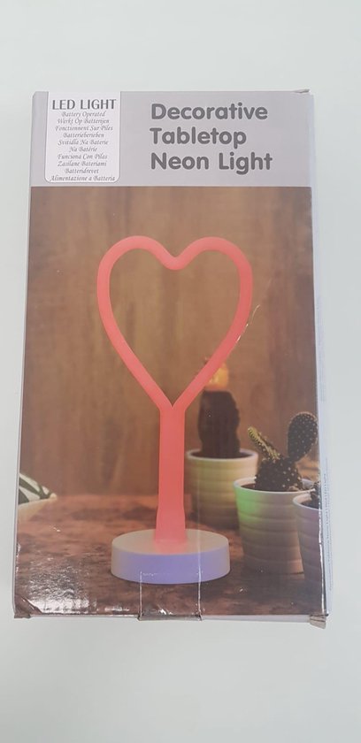 Wurm Lamp appel (S) glas, roze, appel lamp met LED lichtketting, decoratieve lamp, tafellamp, appellamp