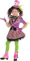 Amscan Verkleedjurk Mad Hatter Meisjes Polyester Mt 8-10 Jaar
