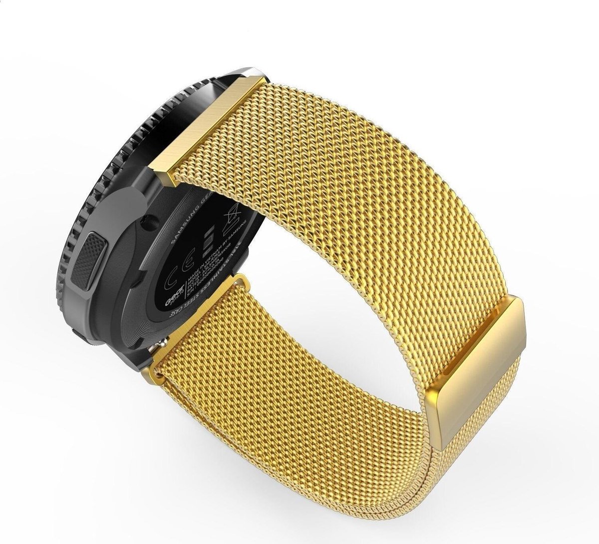 Samsung Galaxy Watch Milanese band 46mm goud