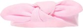 Baby Knoop haarband 3 cm breed|2 stuks|kl goudroze-roze 0-18 mnd