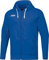 Jako Base Jas Met Capuchon Kind Royal Blauw Maat 152