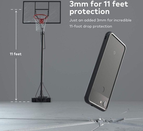 RhinoShield CrashGuard Samsung Galaxy Note 10 Plus Bumper Case Zwart