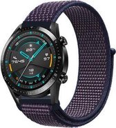 Huawei Watch GT nylon band - paars-blauw - 42mm