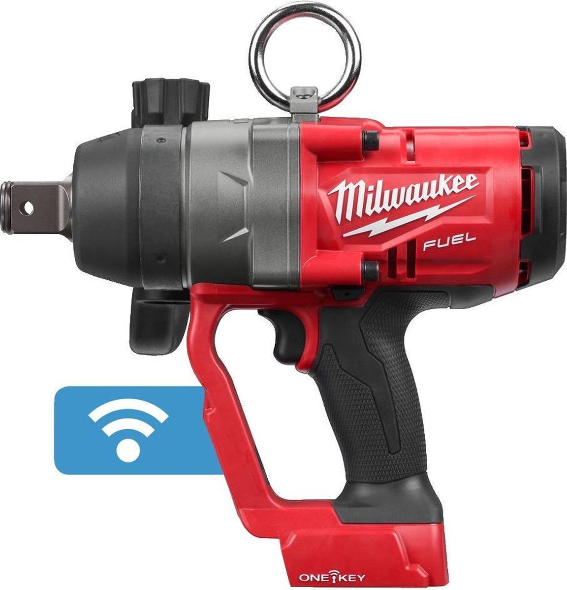 Milwaukee M18 ONEFHIWF1-0X One-Key 18V Li-Ion accu slagmoersleutel body in HD-Box - 2033Nm - koolborstelloos